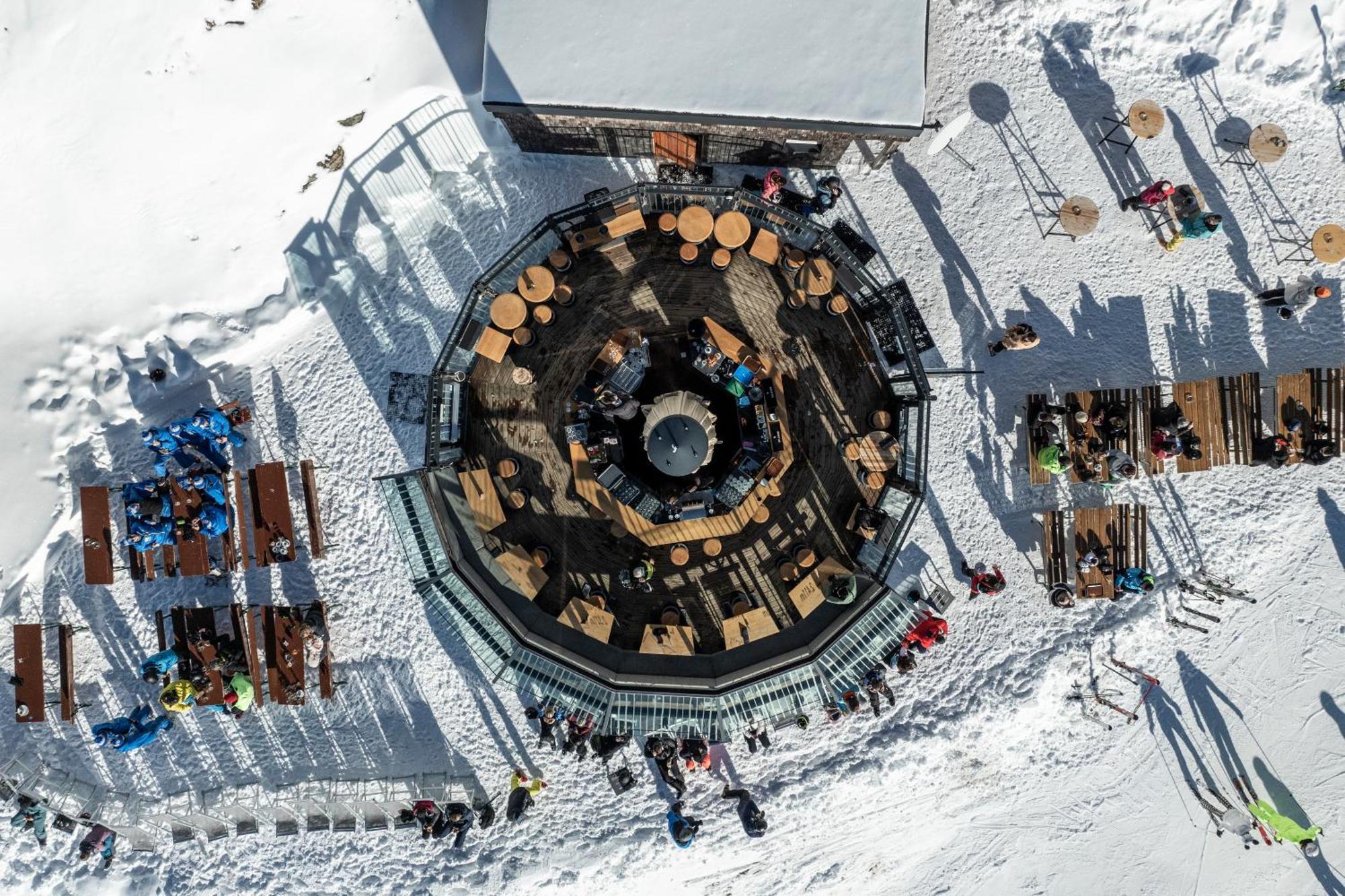 Austria Alpinhotel Ski In Ski Out An Der Edelweissbahn オーバータウエルン エクステリア 写真